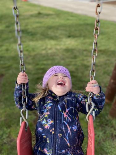 La felicidad de cuidar a quien viene de ti. La felicidad de ver crecer y cuidar cada día.